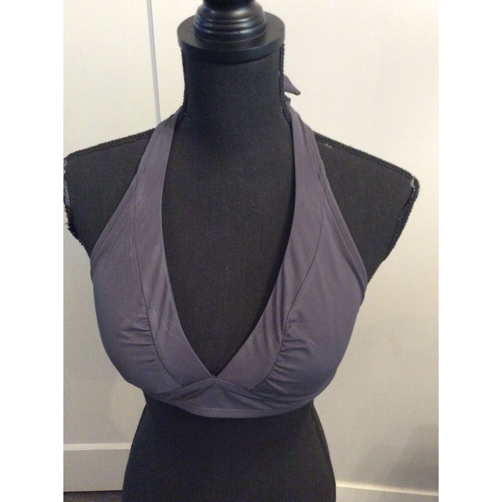 Athleta Small S Bikini Top Swim Wear Women's Black